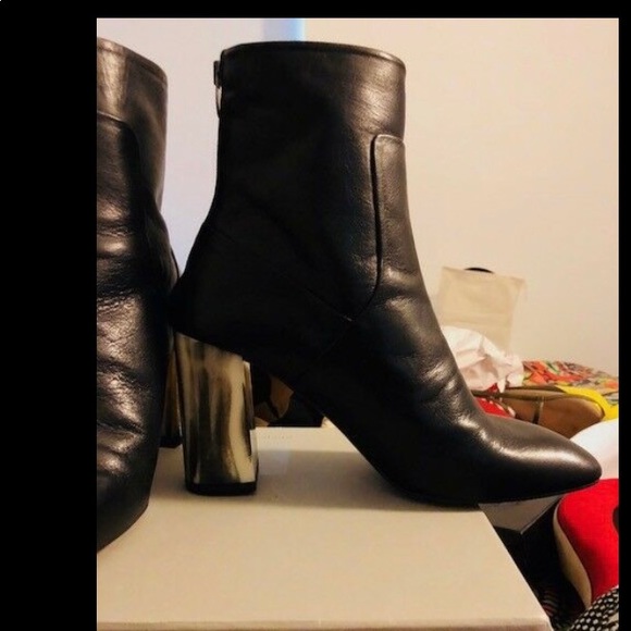 TOPSHOP MUSE STONE HEEL BOOTS - Picture 2 of 3